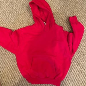 NWT GAP Yeezy kids Red sweatshirt sz M